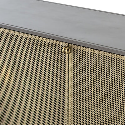 Antique Brass Sideboard
