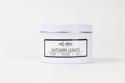 Autumn Leaves 8oz Hand Poured Candle