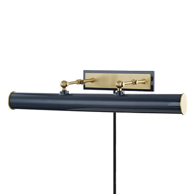 Holly Art Light Aged Brass Navy