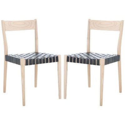 Modern Basket Woven Chair SET-2