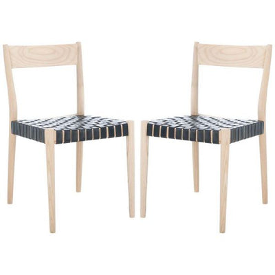 Modern Basket Woven Chair SET-2