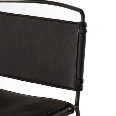 Lola Dining Chair- Distressed Black