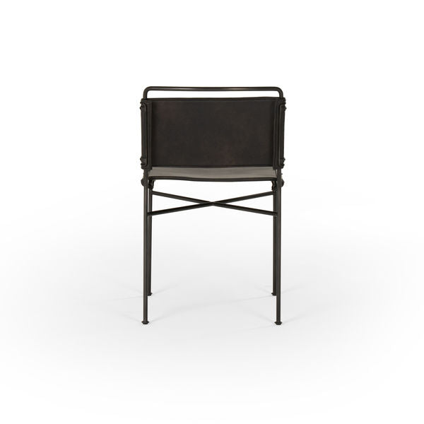 Lola Dining Chair- Distressed Black