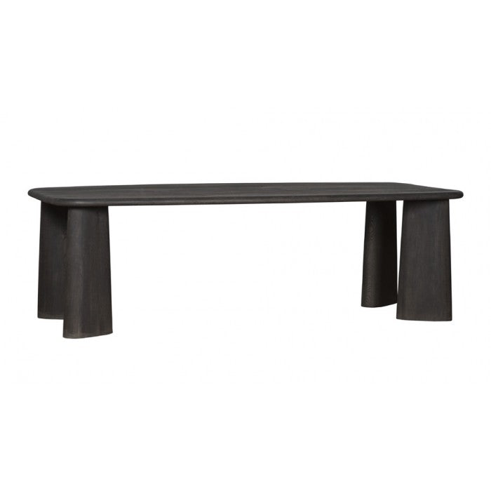 Jerrin Dining Table- Washed black Oak