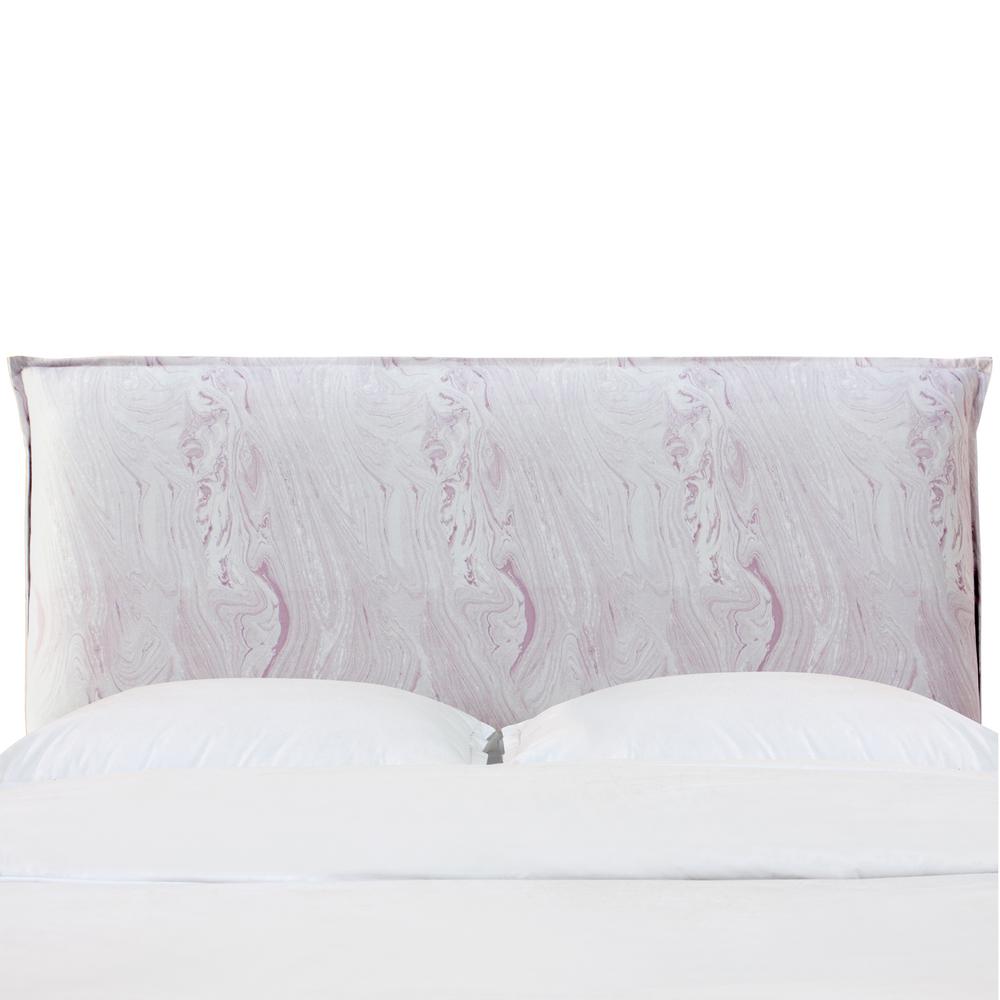 Lavender Marble French Seam Headboard