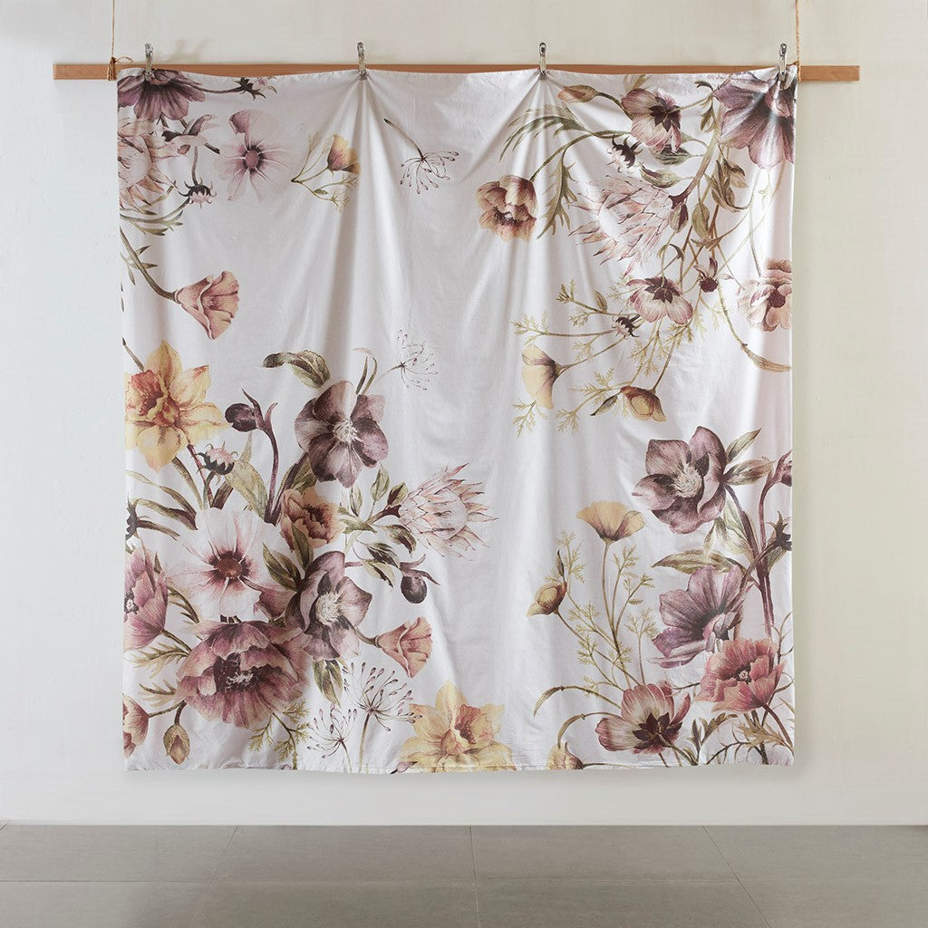 Boho Floral Duvet Set