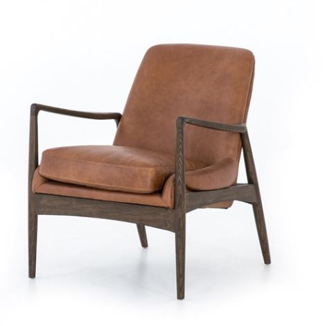 Bradley Chair- Cognac Leather