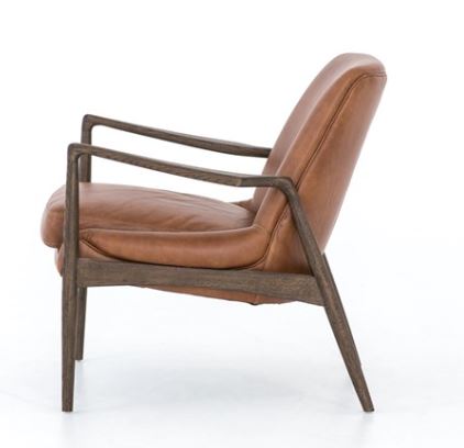 Bradley Chair- Cognac Leather