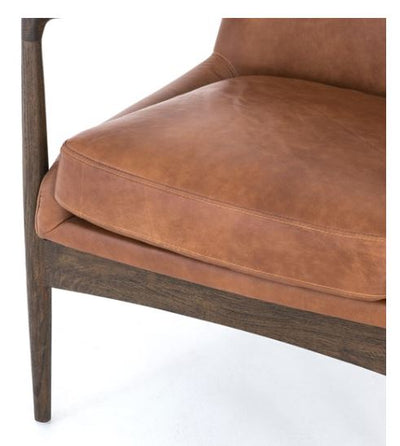 Bradley Chair- Cognac Leather