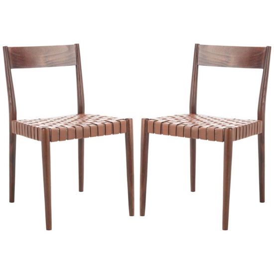 Modern Basket Woven Chair SET-2