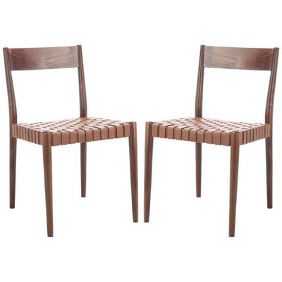 Modern Basket Woven Chair SET-2
