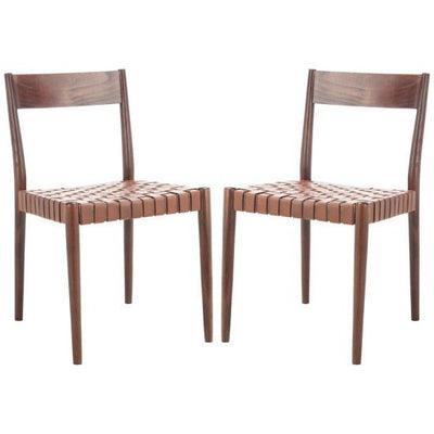 Modern Basket Woven Chair SET-2