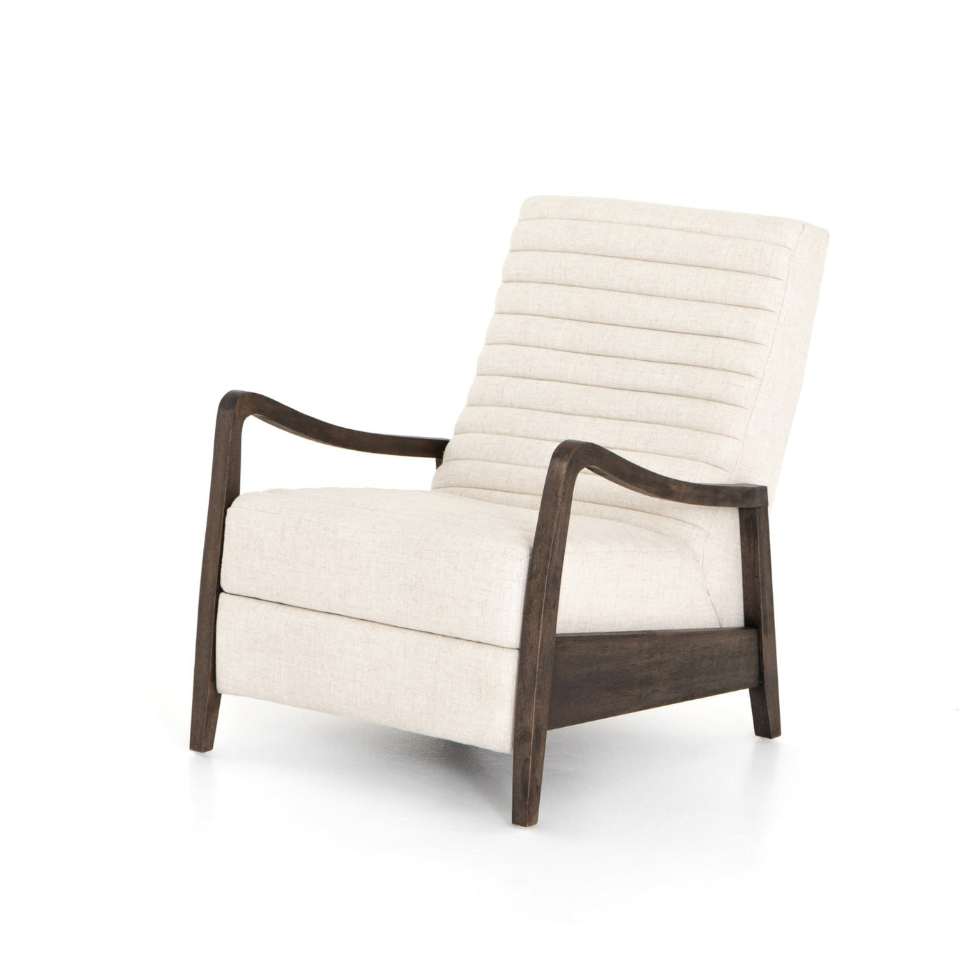 Drake Mid- Century Recliner- Taupe