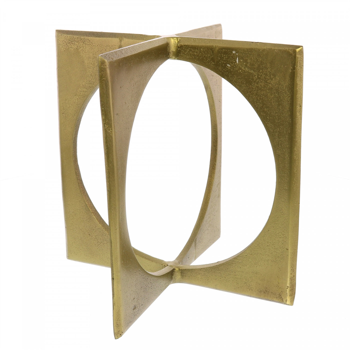 Brass Square in Circle