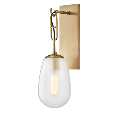 Bruckner Sconce Aged Brass
