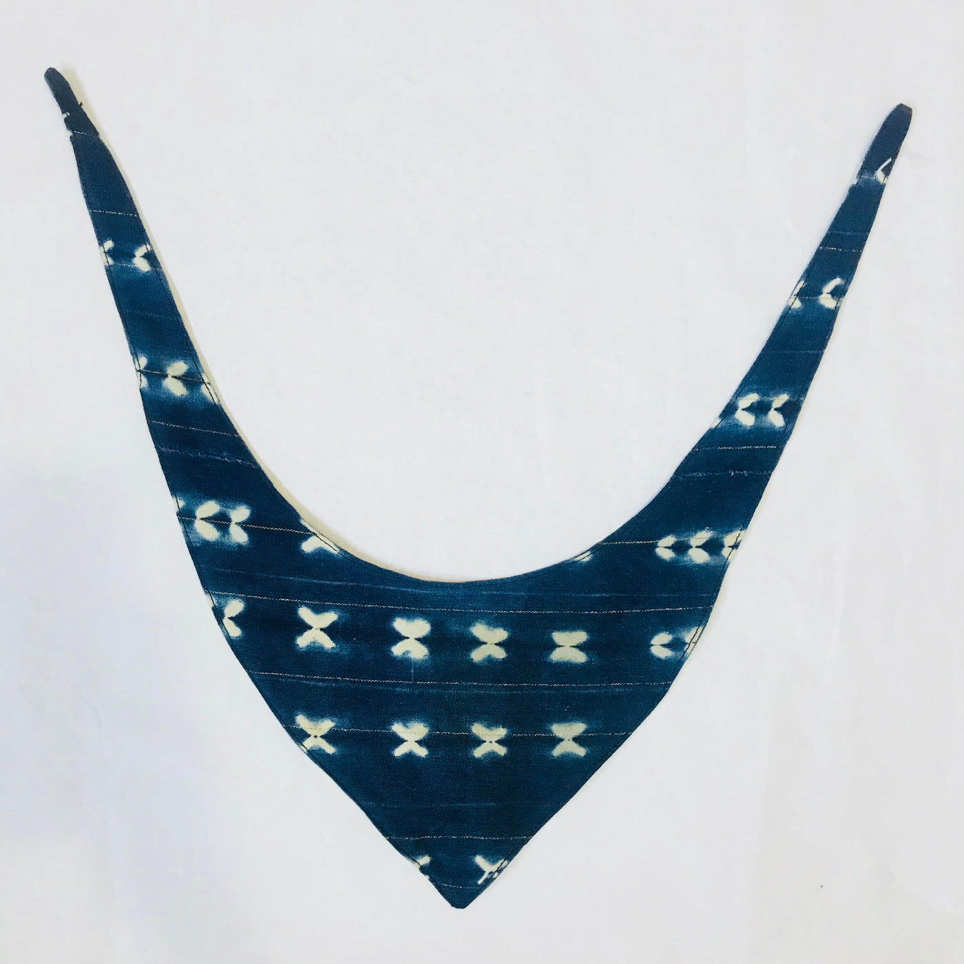 Indigo Mudcloth Pet Bandana
