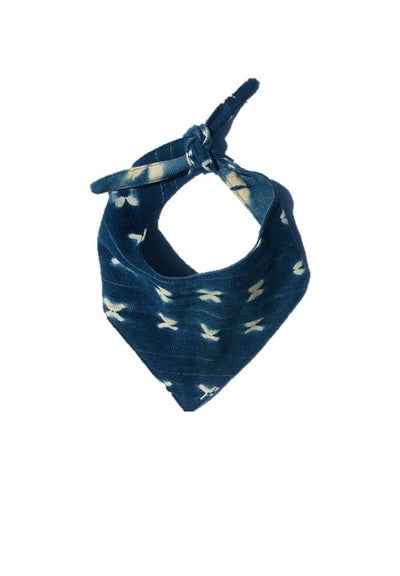 Indigo Mudcloth Pet Bandana