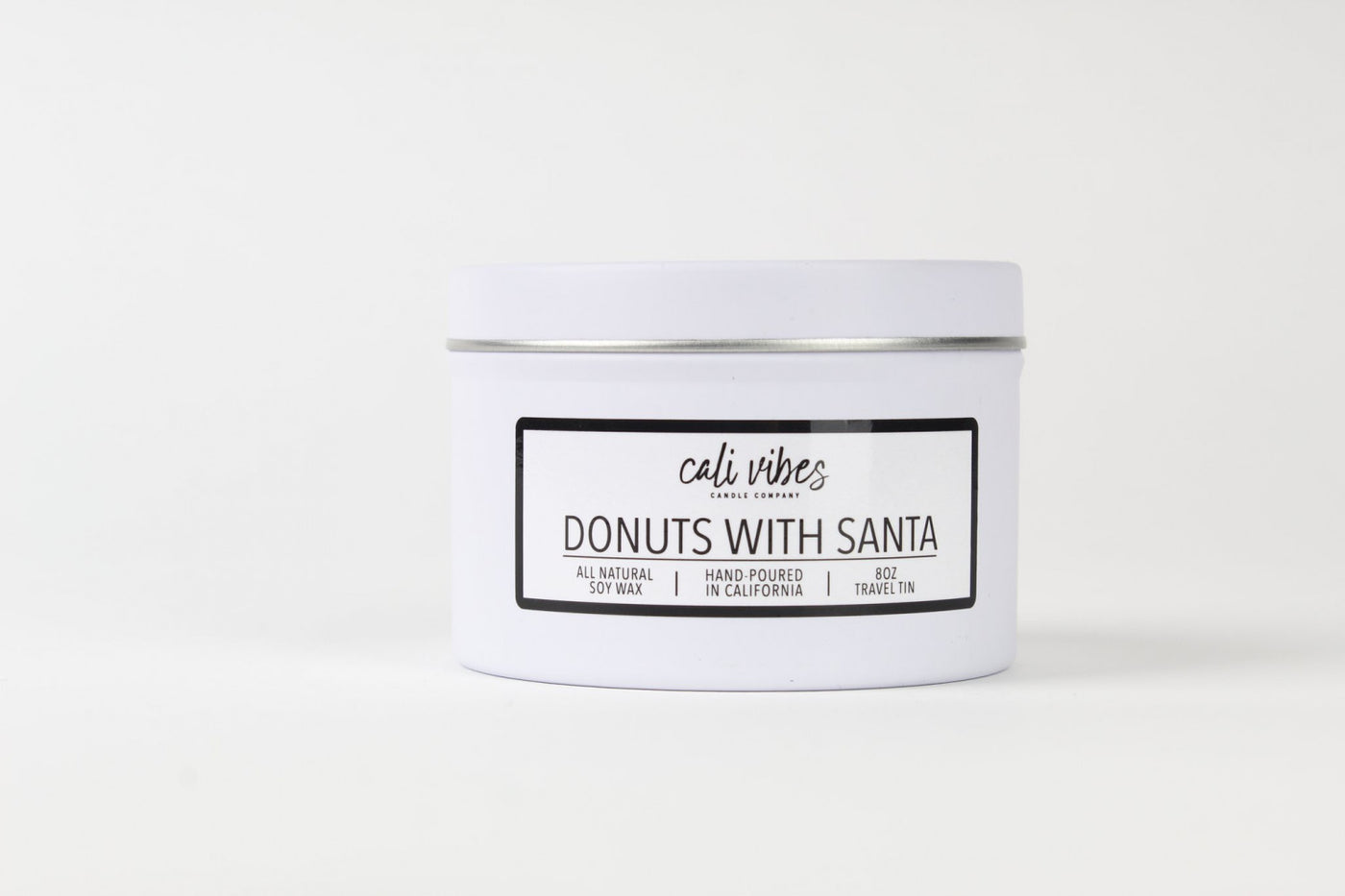 Donuts with Santa 8oz Hand Poured Candle