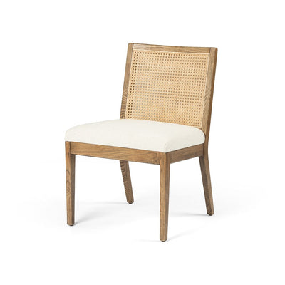 Norris Cane Dining Chair Armless- Oak