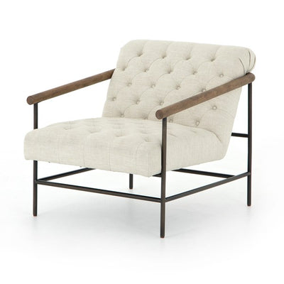 MAXINE CHAIR-CAMBRIC IVORY