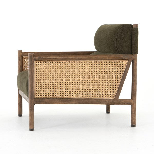 KEMPSEY CHAIR-SUTTON OLIVE