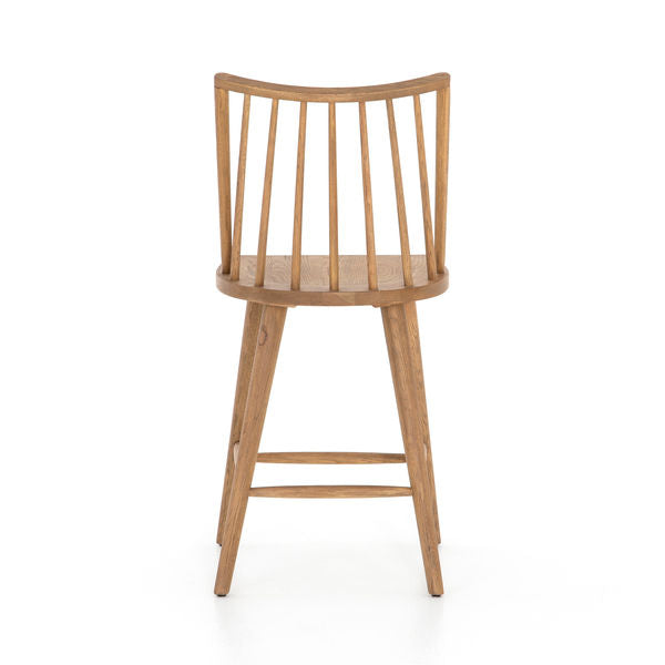 Lewis Counter + Bar Stools - Sandy Oak SET OF 2