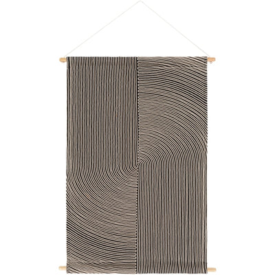 Yin Wall Hanging Black