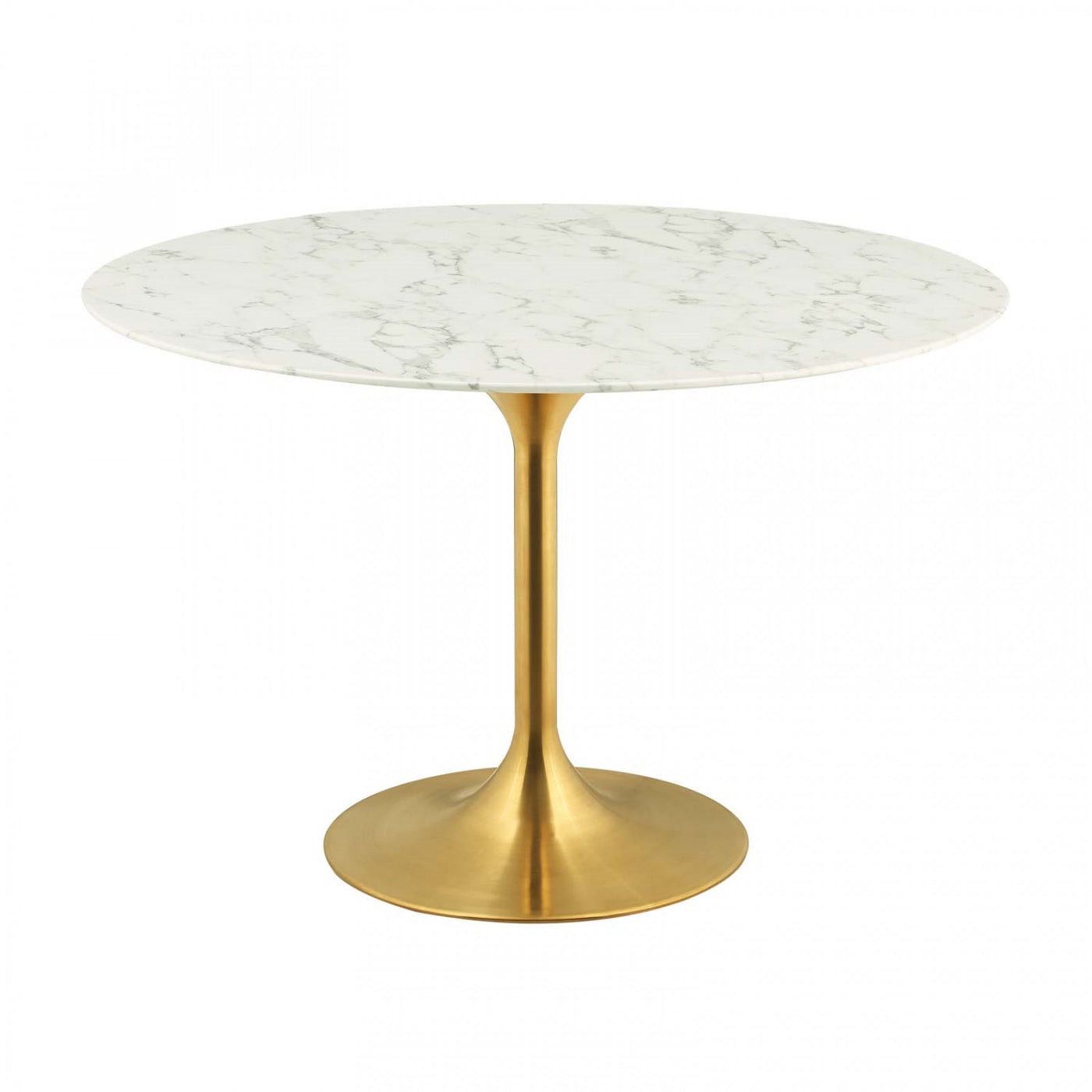Modern Sarriean Table 48" Gold Base