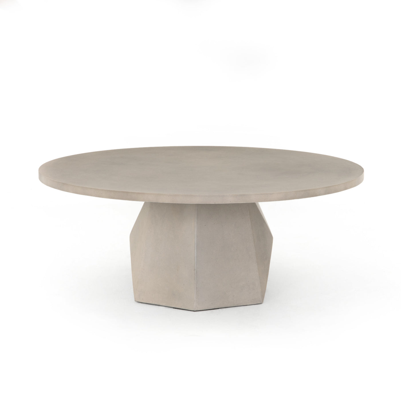 Mod Concrete Coffee Table- Faceted