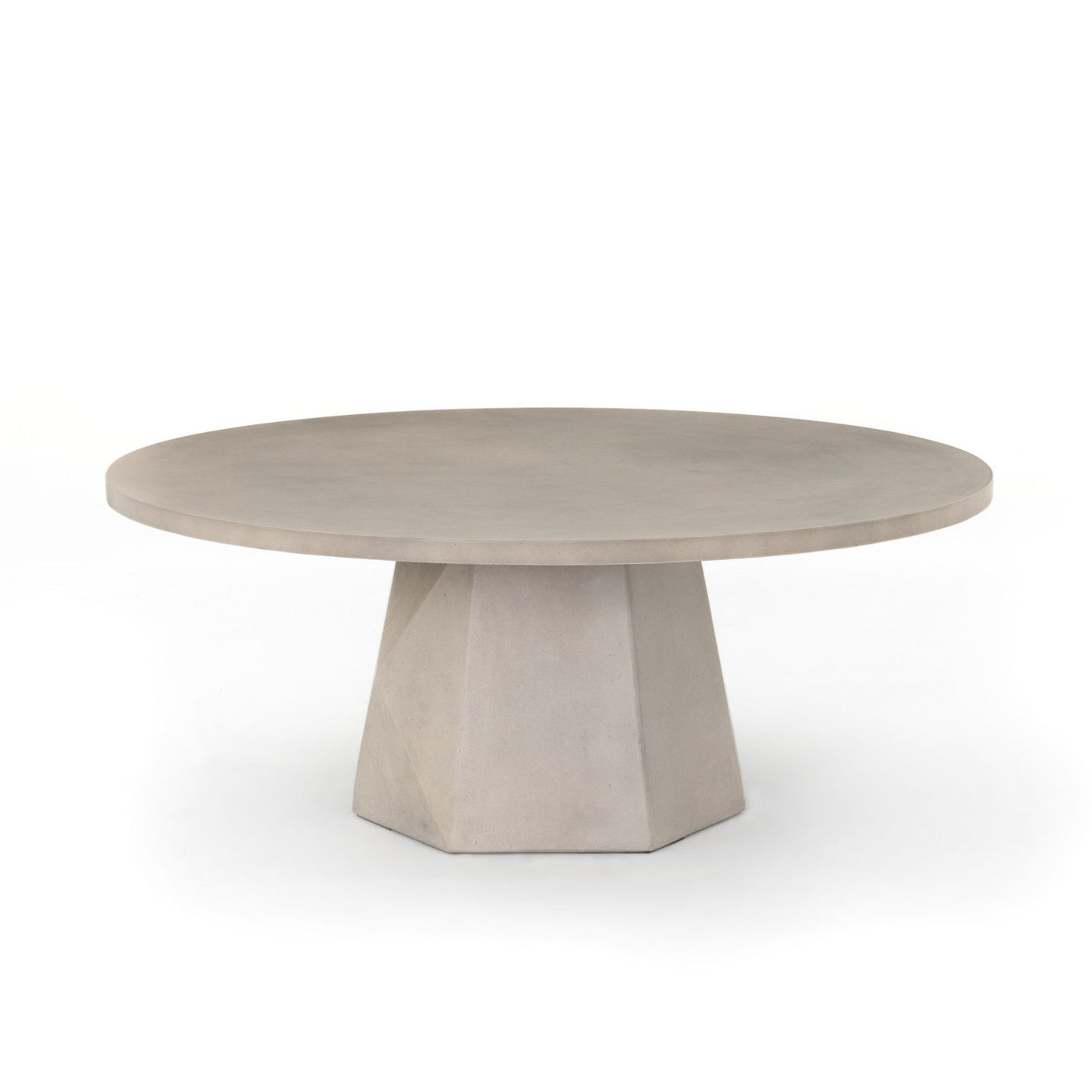 Mod Concrete Coffee Table- Faceted