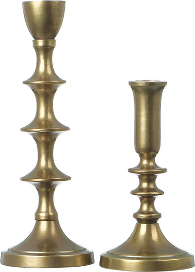 Vintage Brass Candle Holders