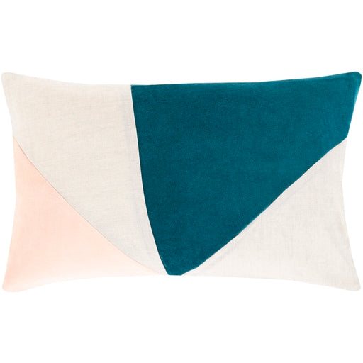 Geo Lumbar Pillow Cool Tones