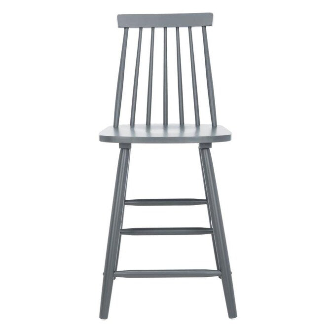 Spindle Stools Gray - Set of 2