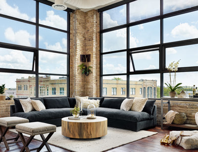 Harris Modular Sectional- Charcoal