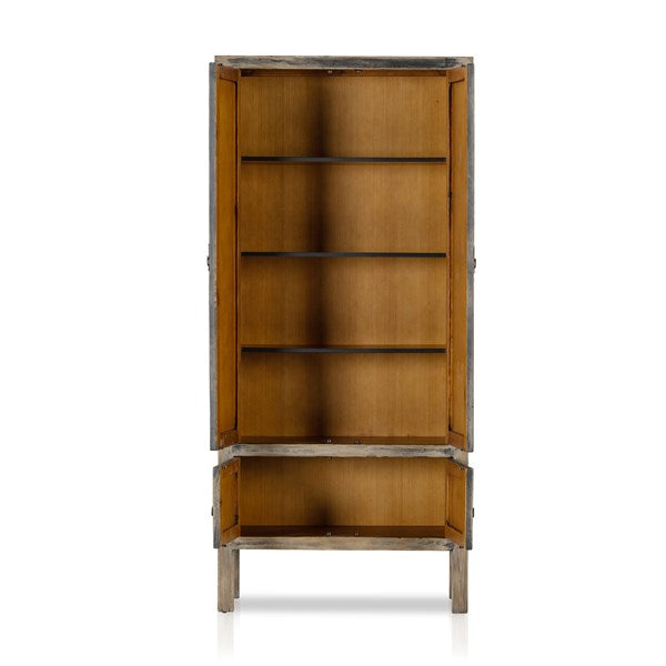 HITCHENS CABINET-WORN BLACK
