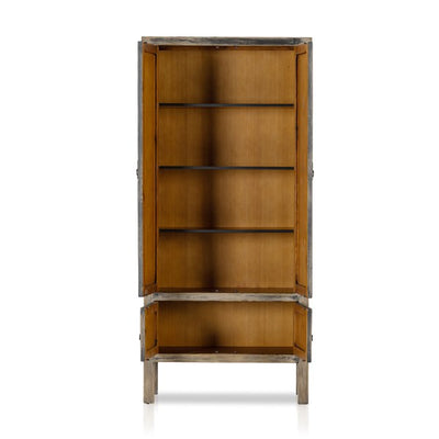 HITCHENS CABINET-WORN BLACK