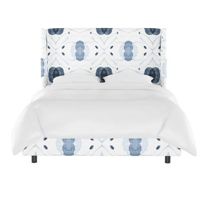 Shibori Winged Bed
