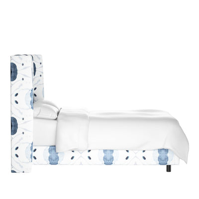 Shibori Winged Bed