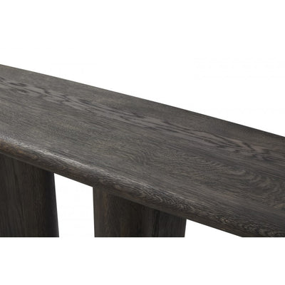 Jerrin Console Table- Washed Black Oak