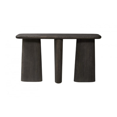 Jerrin Console Table- Washed Black Oak