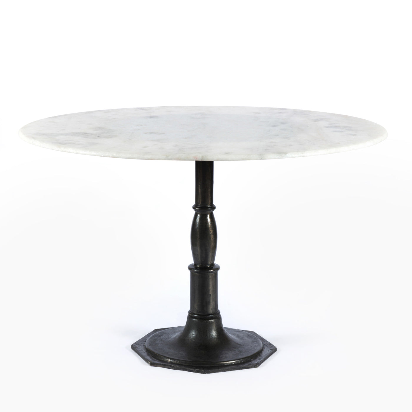 LUCY ROUND DINING TABLE-MARBLE