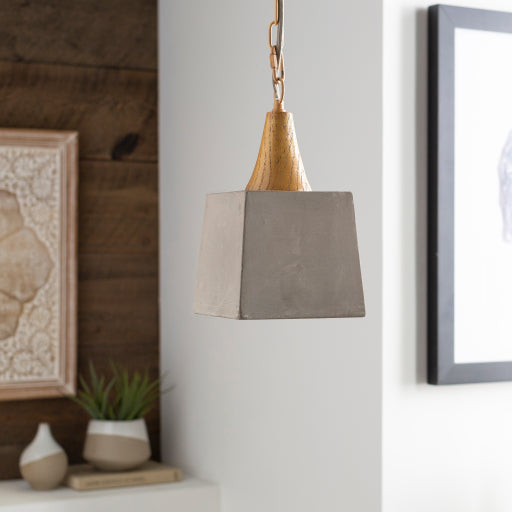 Modern Concrete Pendant Light