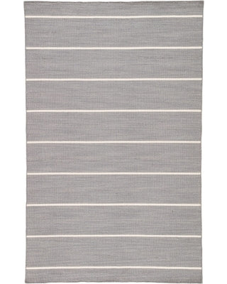 Modern Stripe Rug-Gray