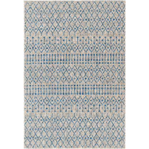 Moroccan No. 3 Indoor/Outdoor Blue