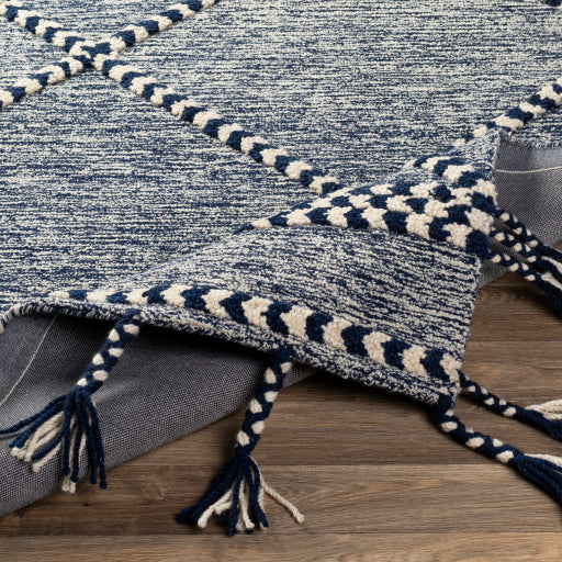 Alexa Flat Weave Rug Navy