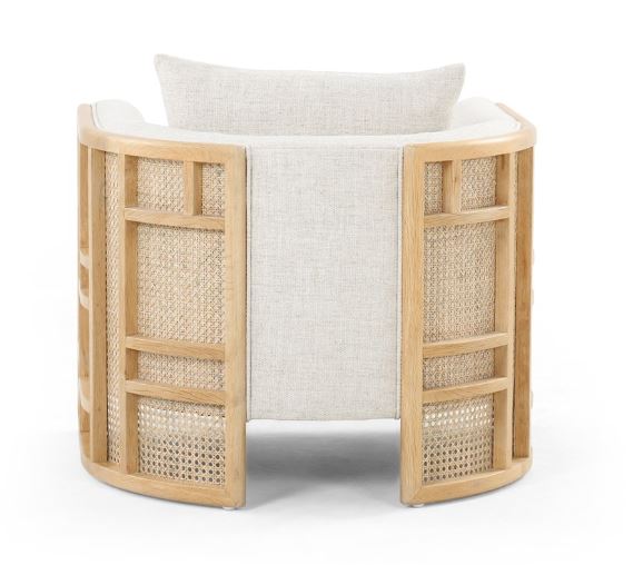 Japandi Lounge Chair Oak