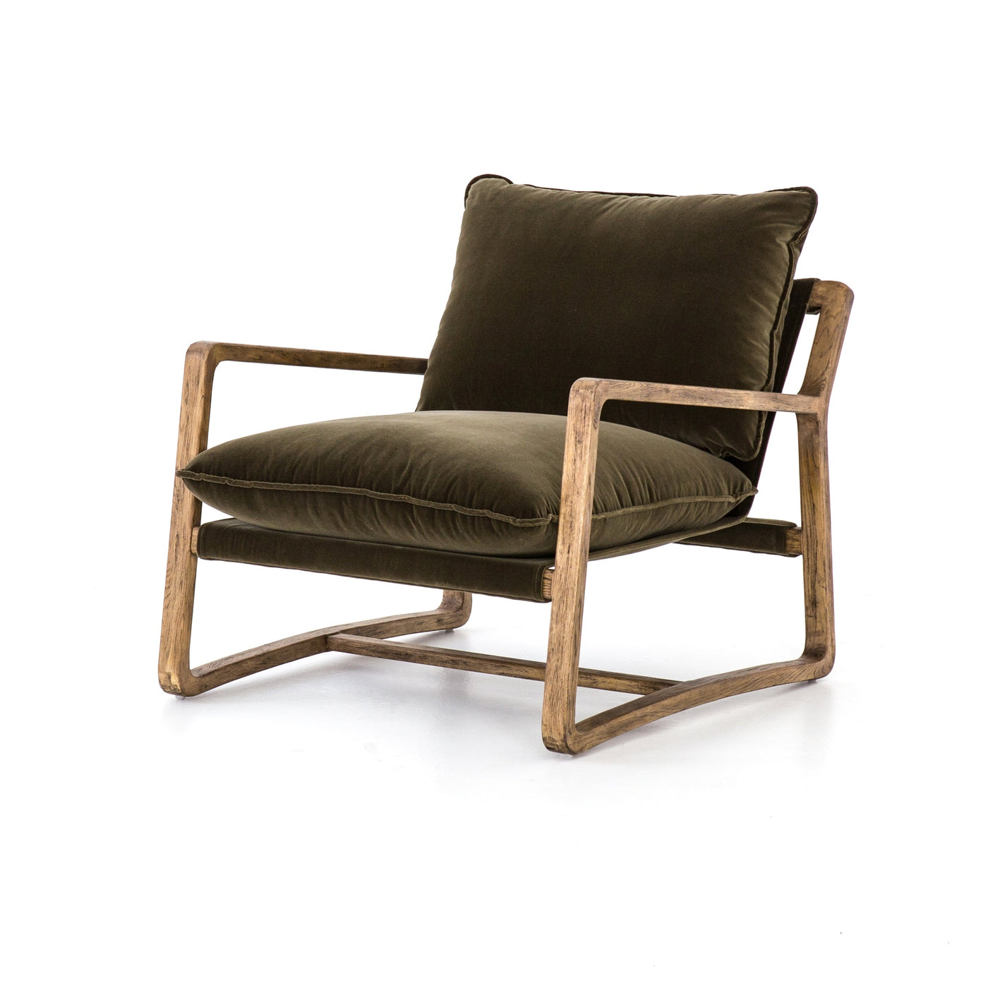 Ava Lounge Chair- Olive