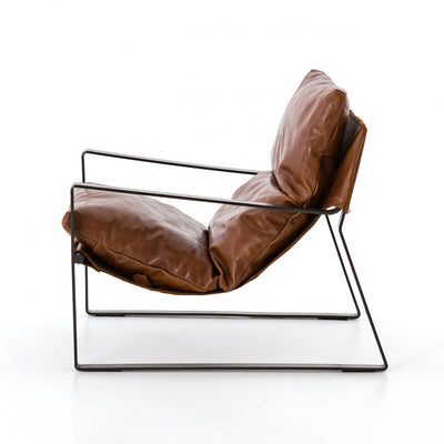 Parker Leather Sling Chair