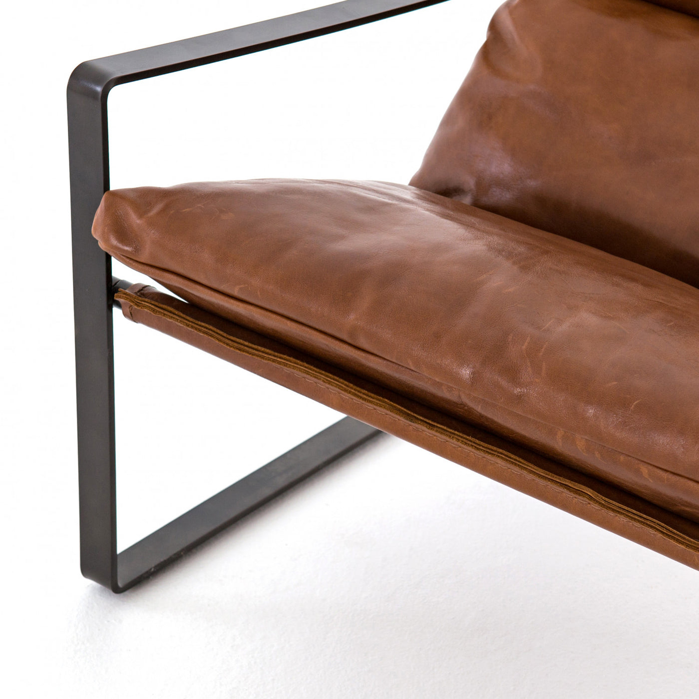 Parker Leather Sling Chair