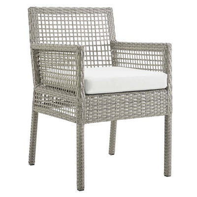 Rattan Dining Chair- White